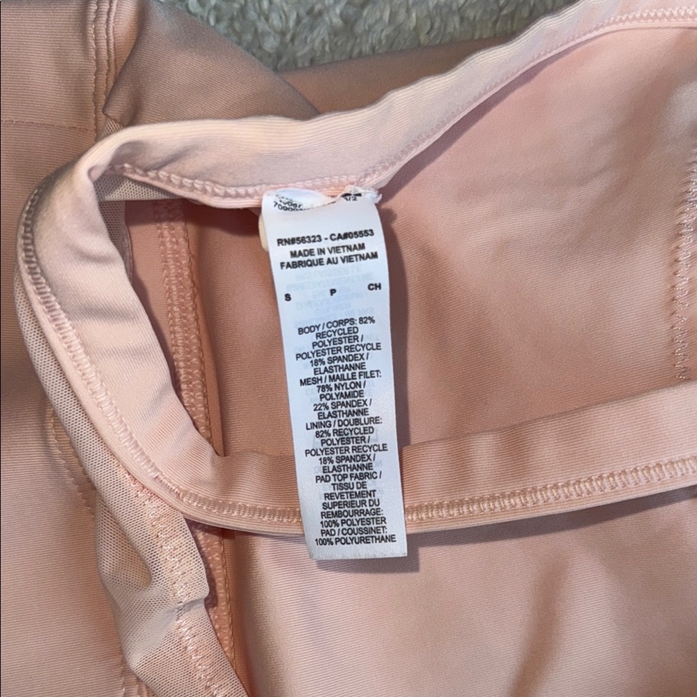 Nike Air Women's Peach Sports Bra Size Small - Picture 6 of 8
